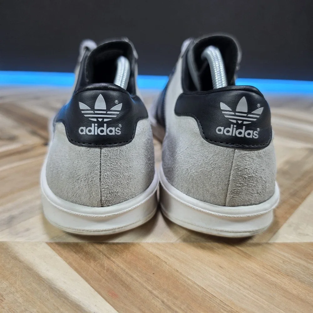Adidas Originals Hamburg Low Grey Collegiate Navy BB5298 Suede Men's Size 11.5